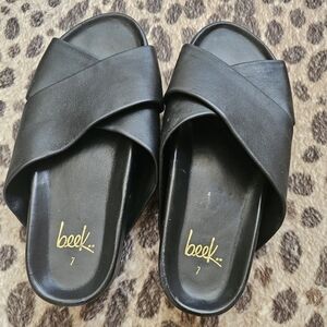Beek Leather Hen Sandals